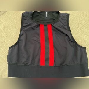 Ultracor Black Top with Red Stripe